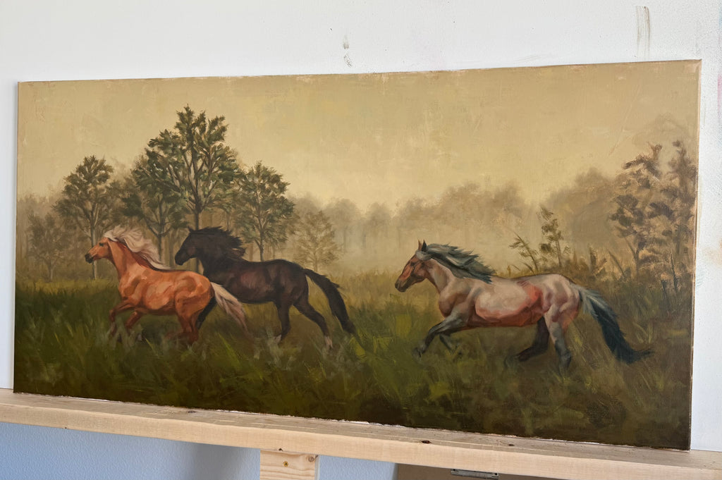 “Running with the Horses”