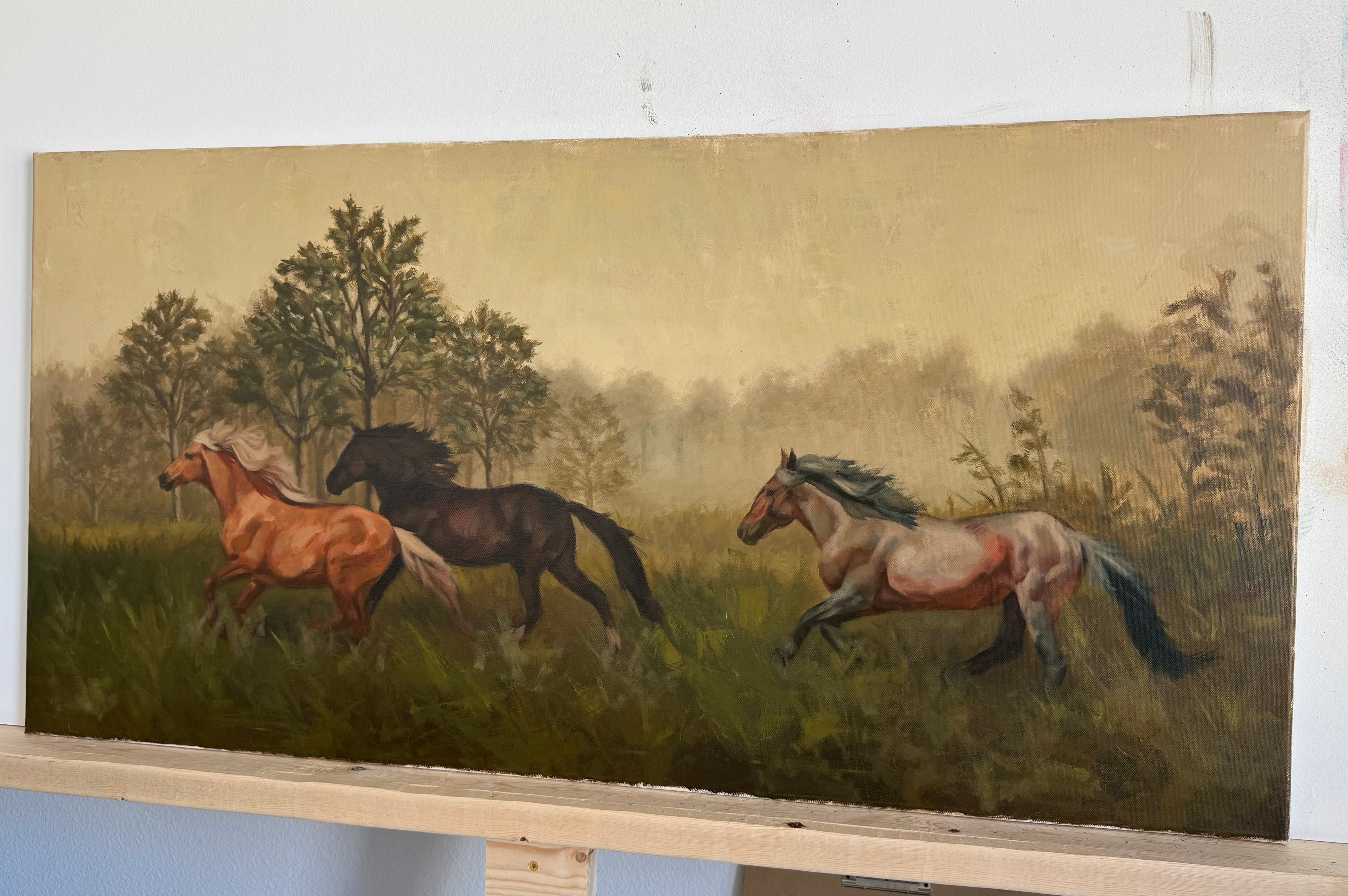 “Running with the Horses”